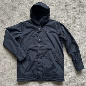 Burton Men's Dark Gray Raincoat with Hood